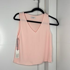 Aritzia Babaton Murphy Top in Soft Pink Blush size XXS